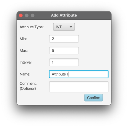 Add integer attribute