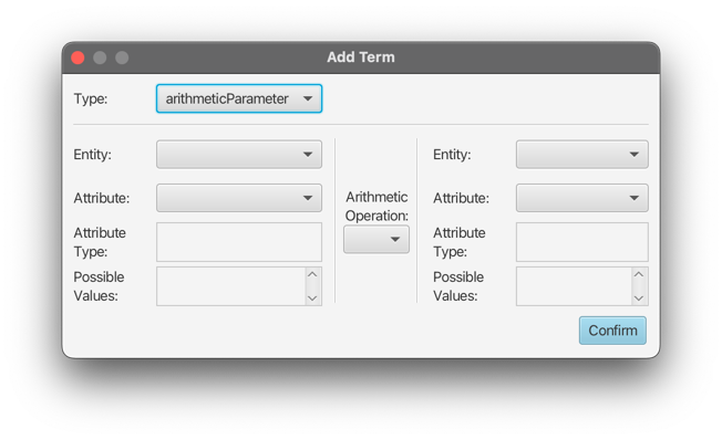 Add arithmetic parameter term